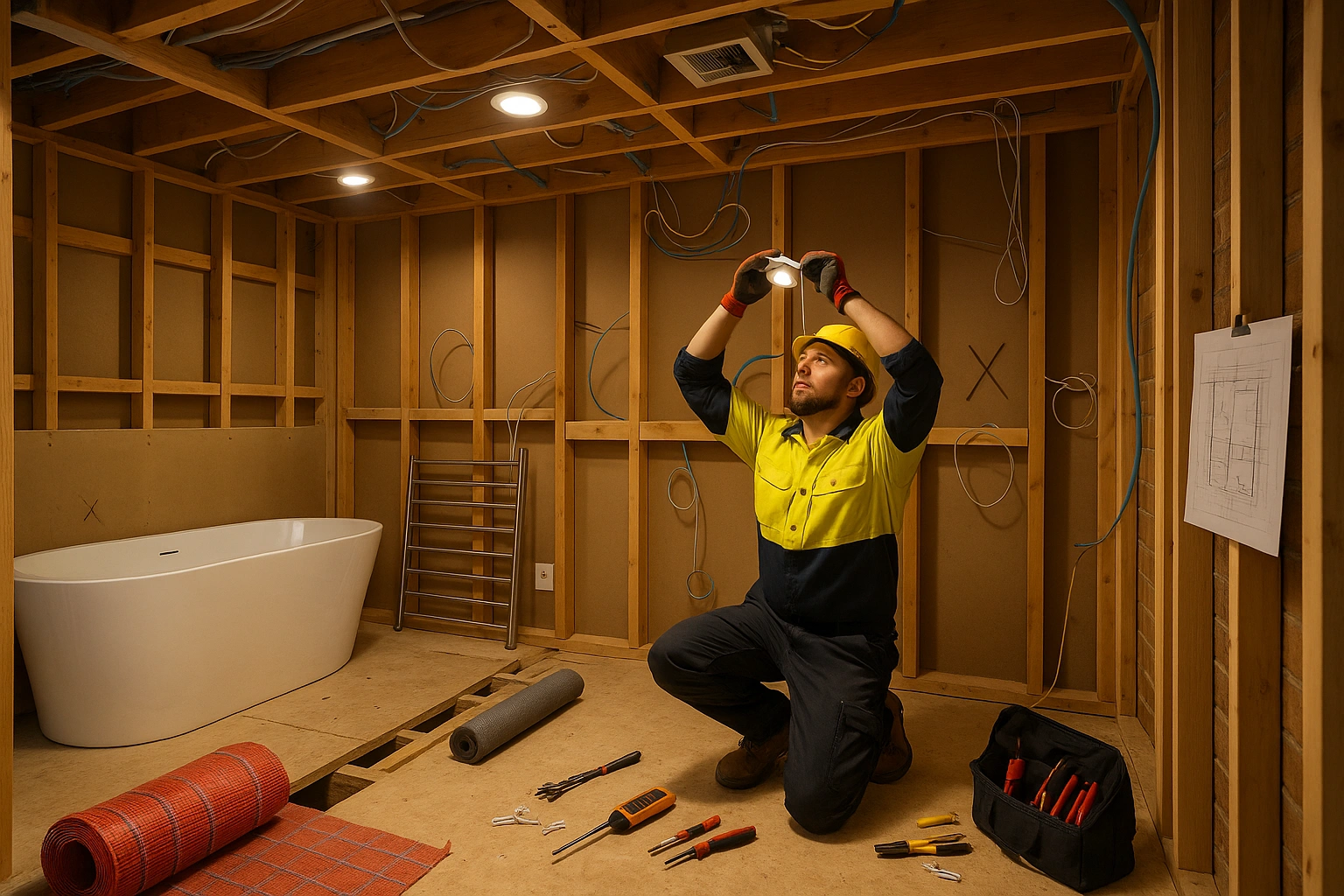 Select your Lighting and Electrical components  