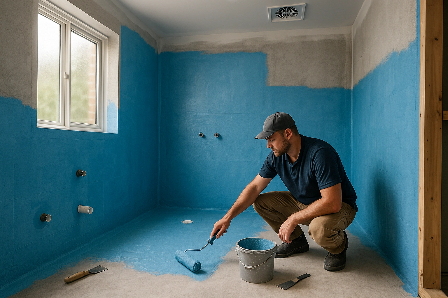 Waterproofing is Non-Negotiable in a bathroom renovation