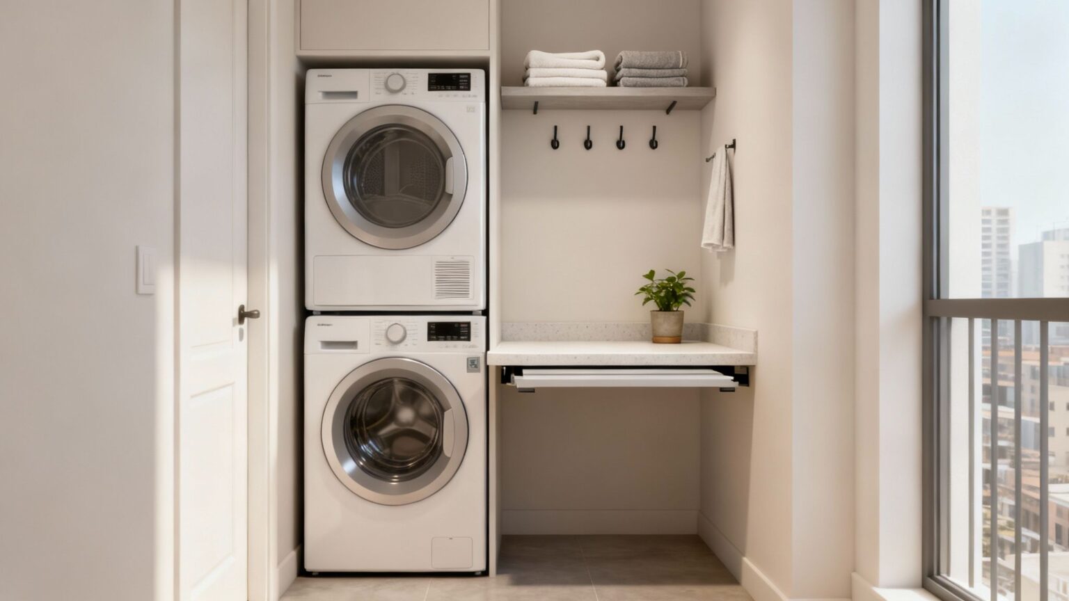 Smart Laundry Designs For Small Spaces