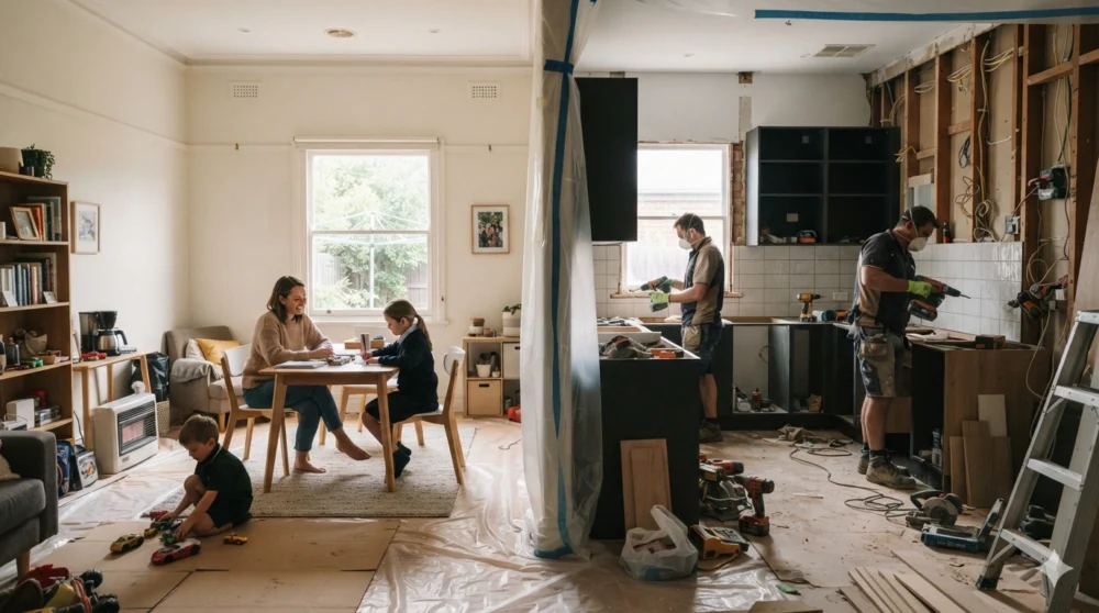 Living in House During Renovation: Should You Move Out or Stay Put?